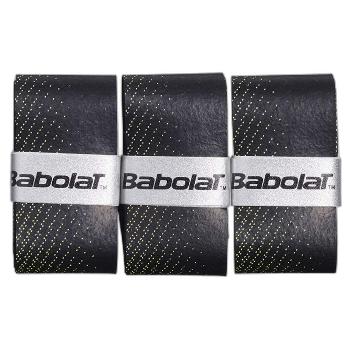 Overgrips Babolat VS Original Negro Amarillo 3 Unidades - Image 2