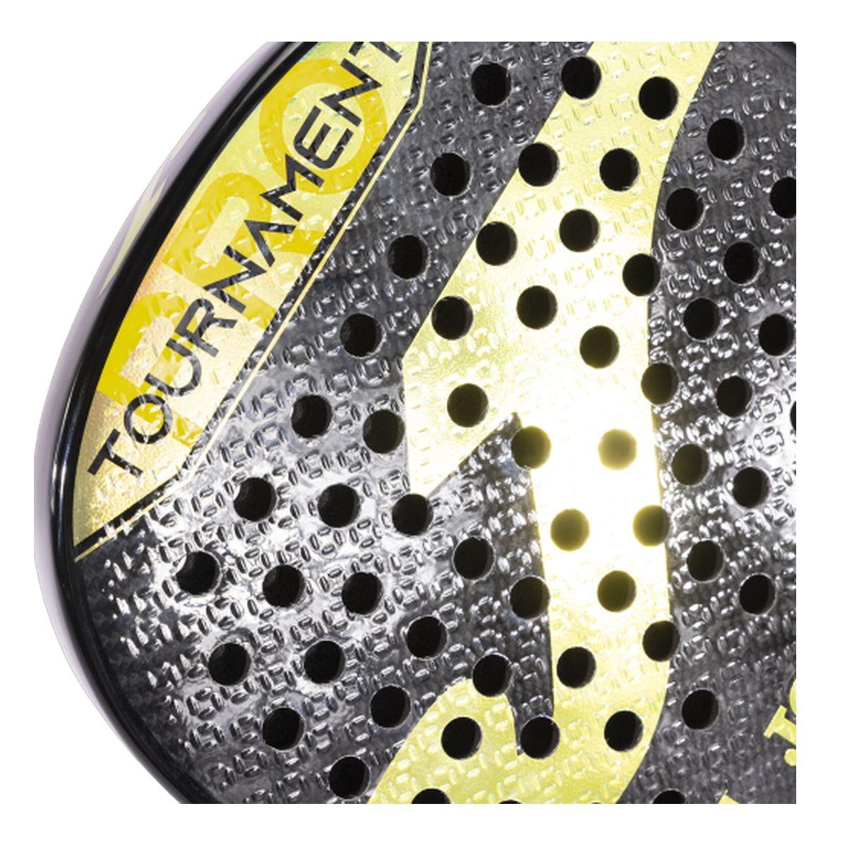 Joma Tournament Juani Mieres Black Yellow Padel Racket
