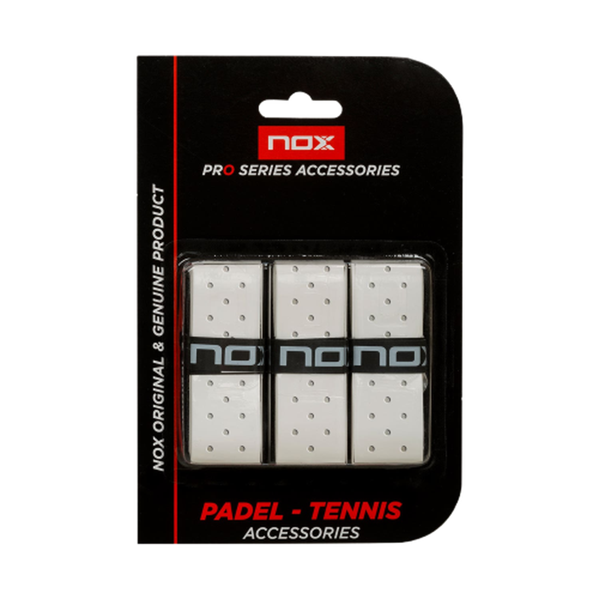 BLISTER (3 PCS) OVERGRIP NOX PRO PERFORATED - Image 1