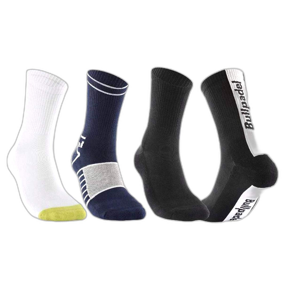Bullpadel BP255 Padel Socks - Pack of 3 - Image 1