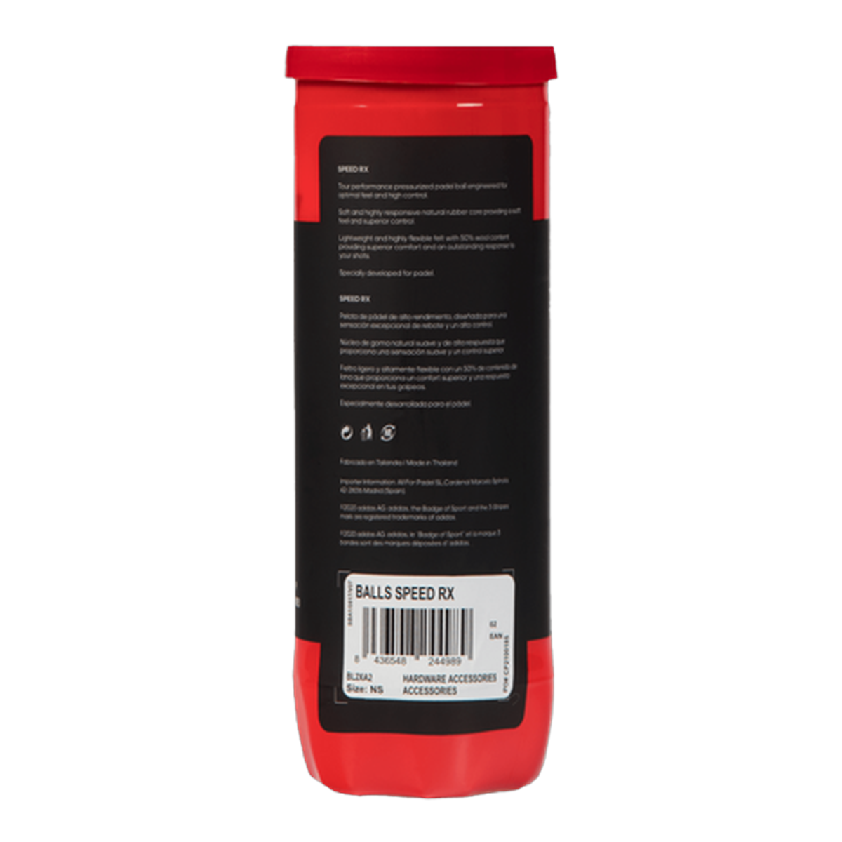 Adidas Speed Rx Padel Balls