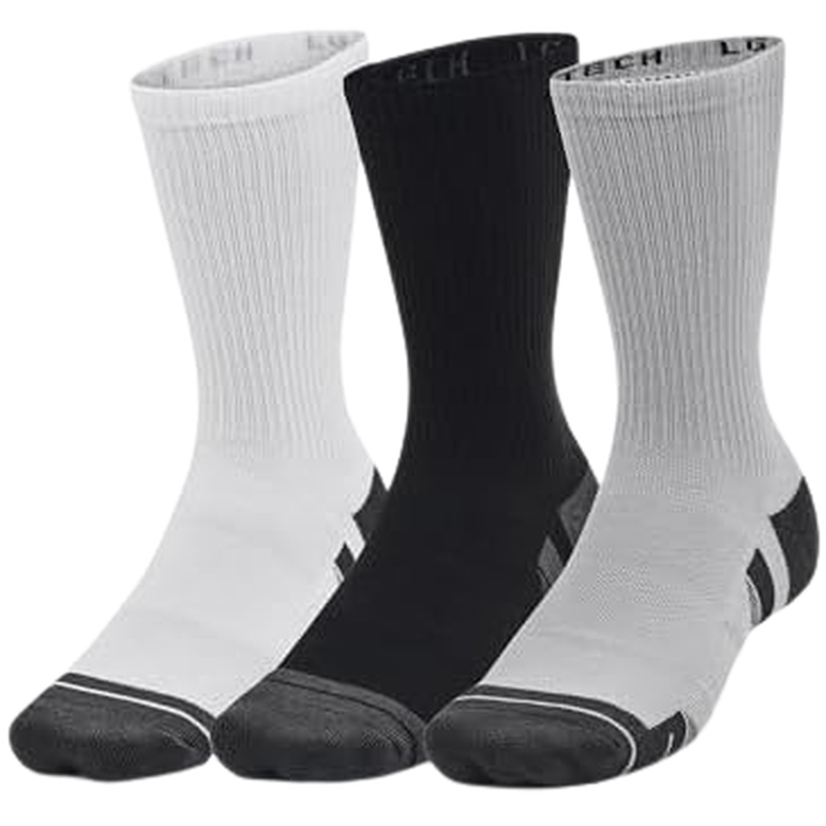 Under Armour Unisex UA Performance Tech 3pk Crew - Image 5