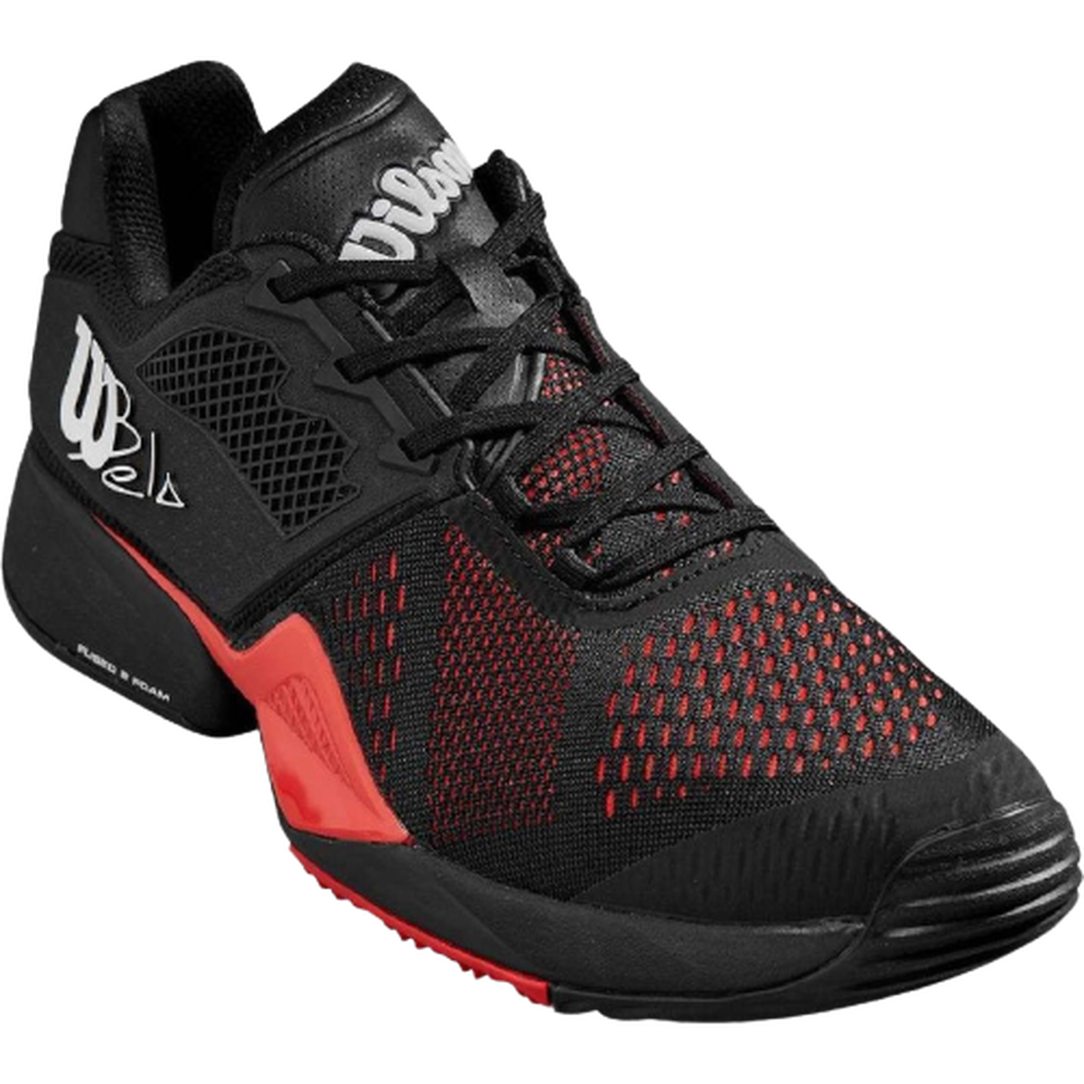 Wilson Tour Black Red Padel Shoes - Bela - Image 2