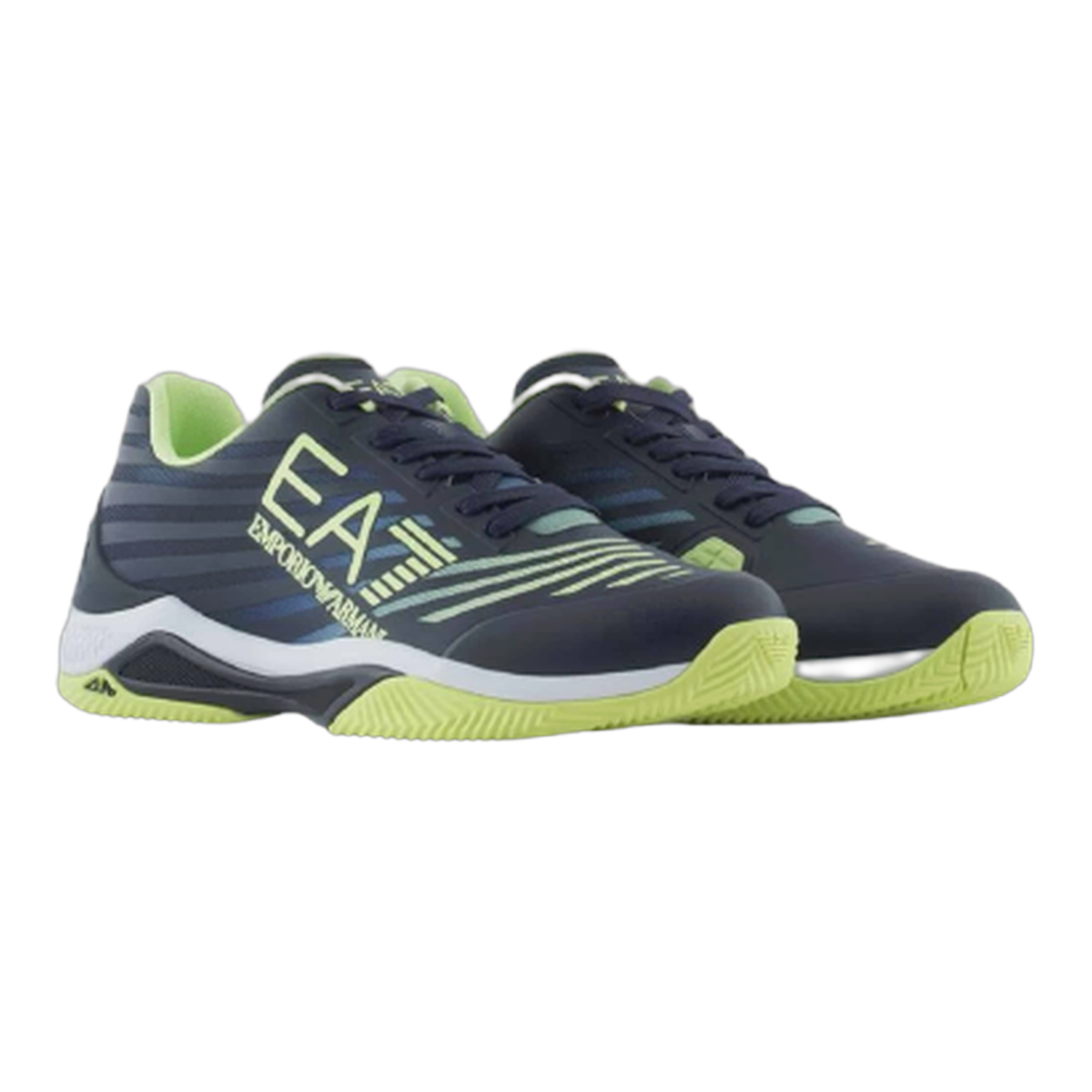 EA7 Emporio Armani Clay Night Sky Padel Shoes - Image 1