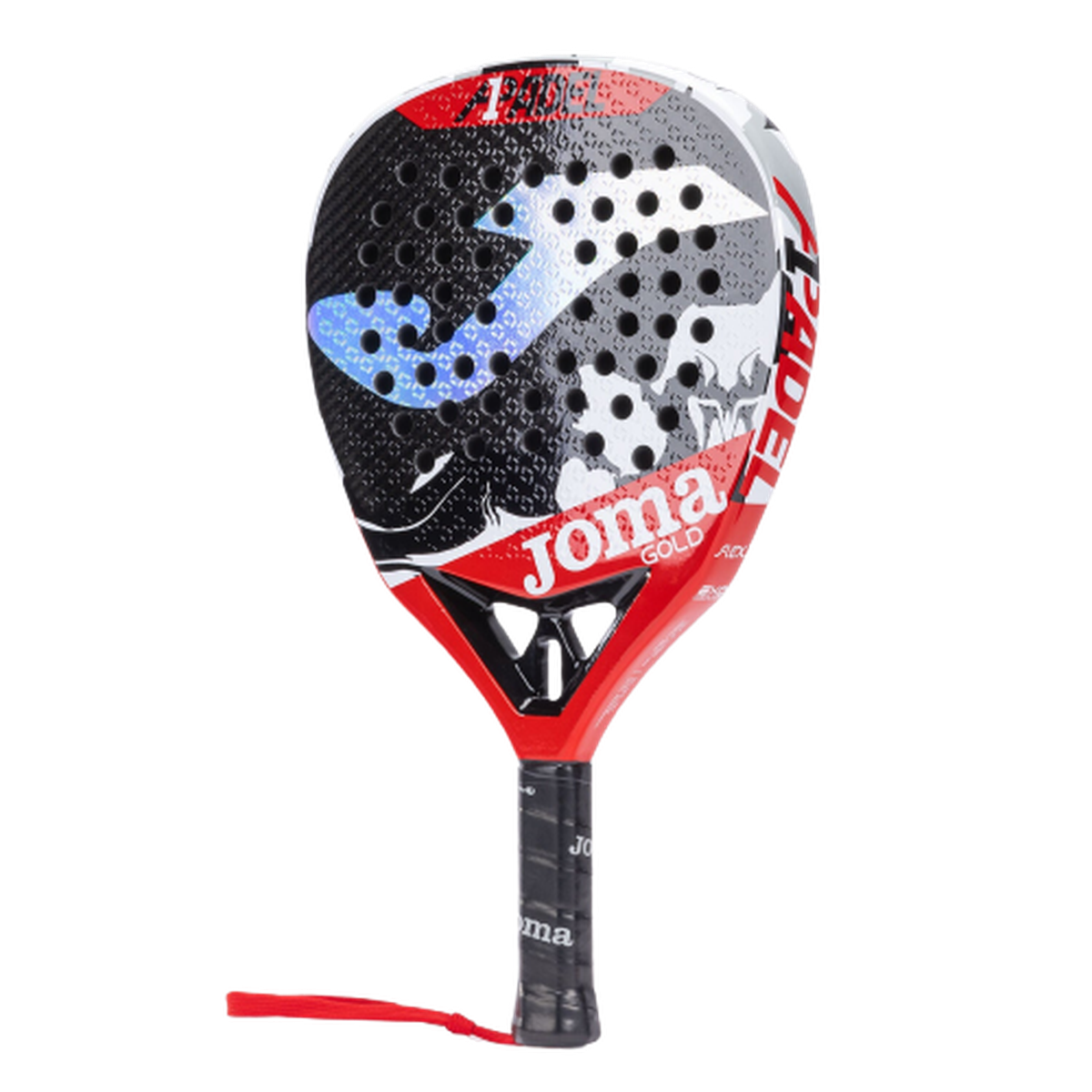 Padel racket Gold Pro A1 Padel 24/25 - ONE SIZE - Black Dark gray view 2