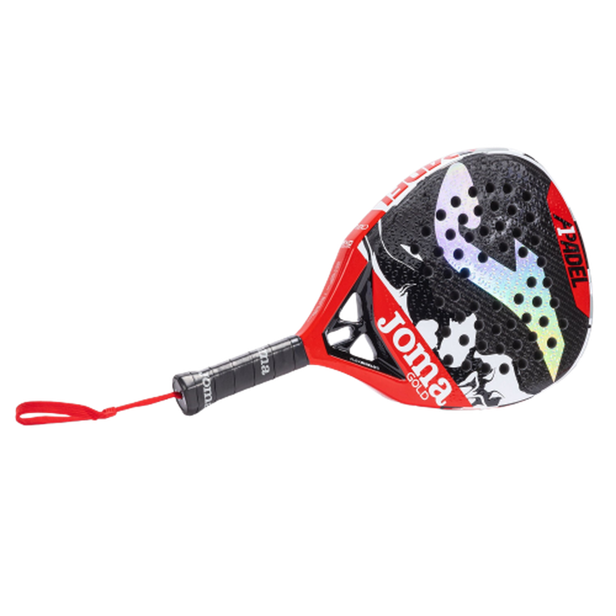 Padel racket Gold Pro A1 Padel 24/25 - ONE SIZE - Black Dark gray view 5