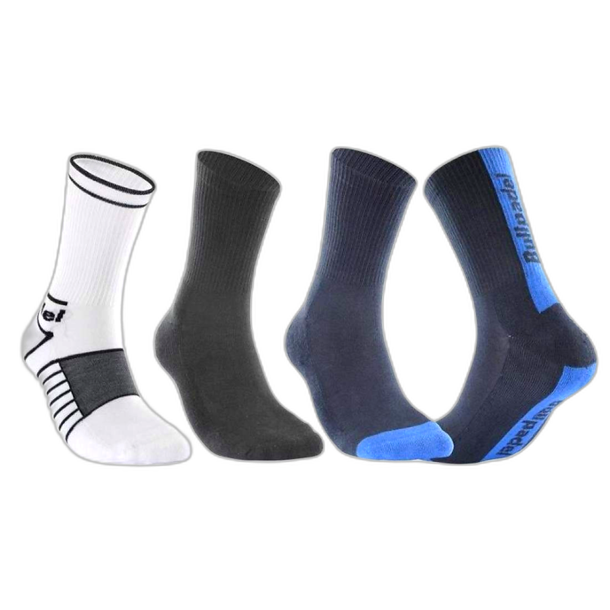 Bullpadel BP255 Padel Socks - Pack of 3 - Image 1