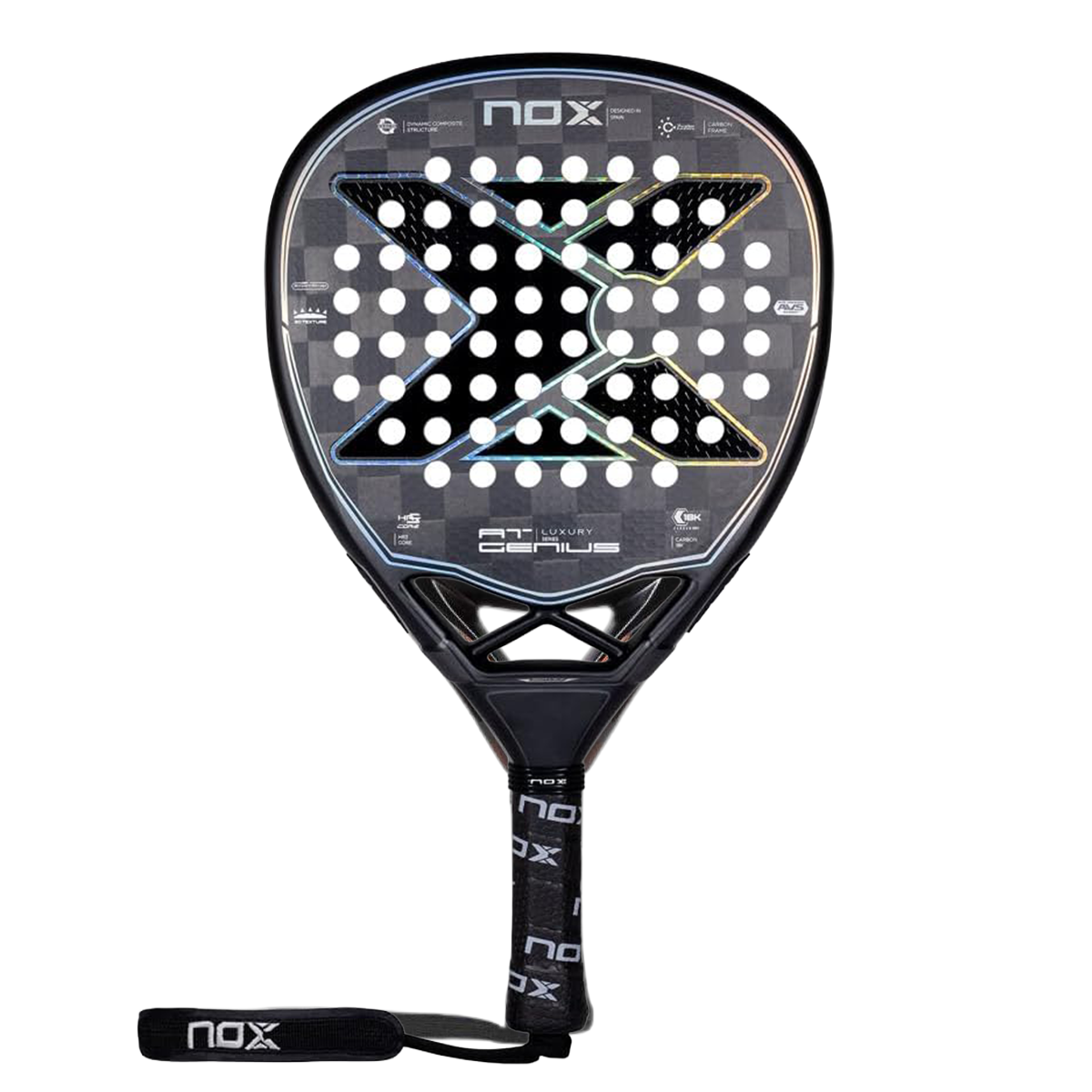 Nox AT10 Genius Attack 18K Limited Edition Padel Racket – Agustin Tapia
