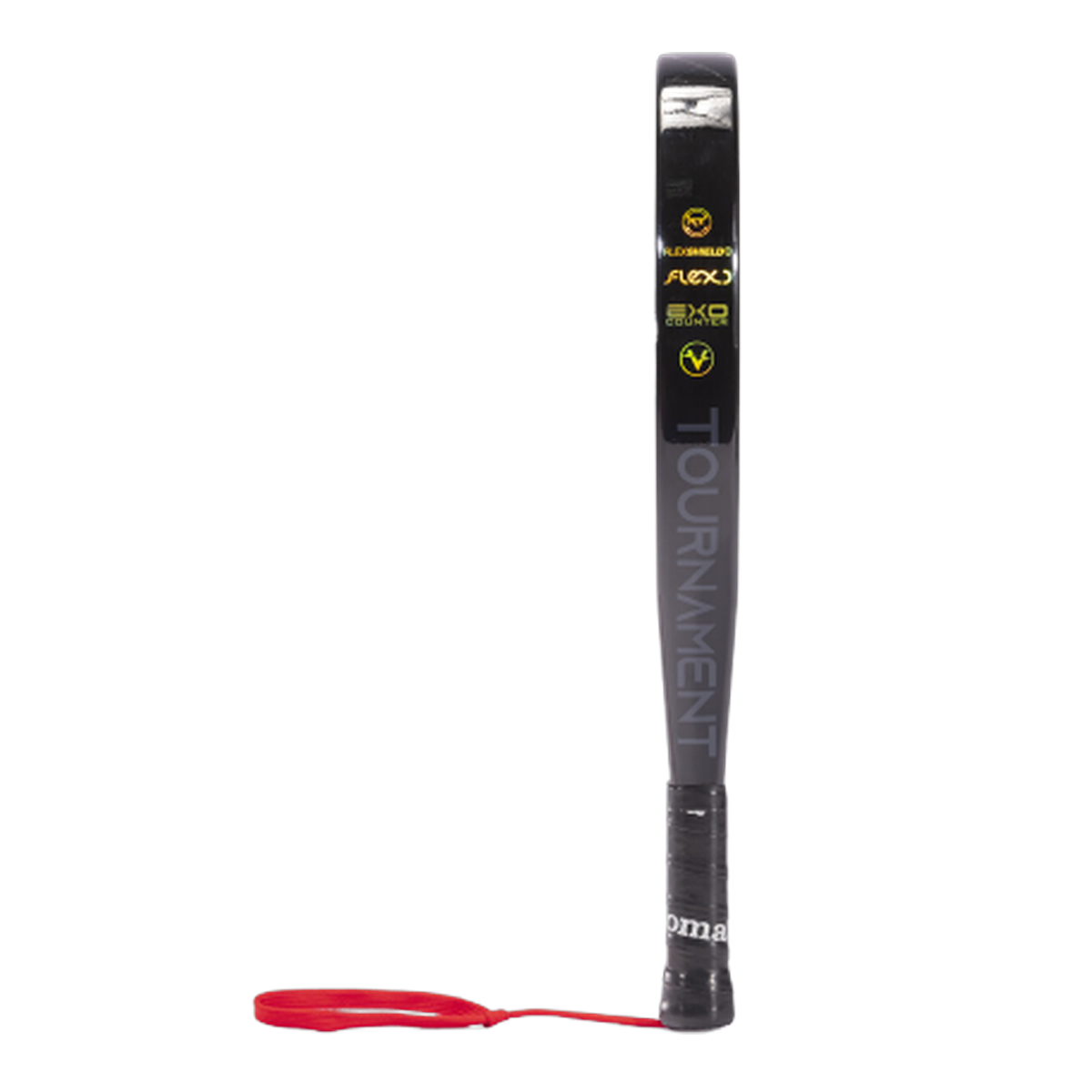 Joma Tournament Juani Mieres Black Yellow Padel Racket