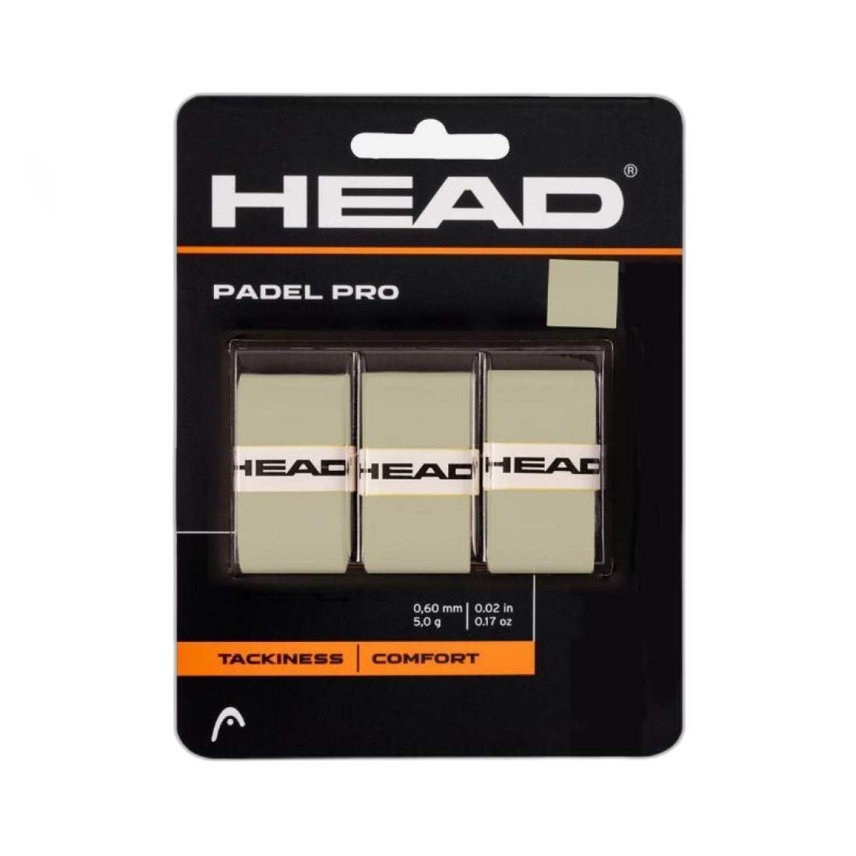 Overgrips Head Padel Pro Grey 3 Units - Image 1