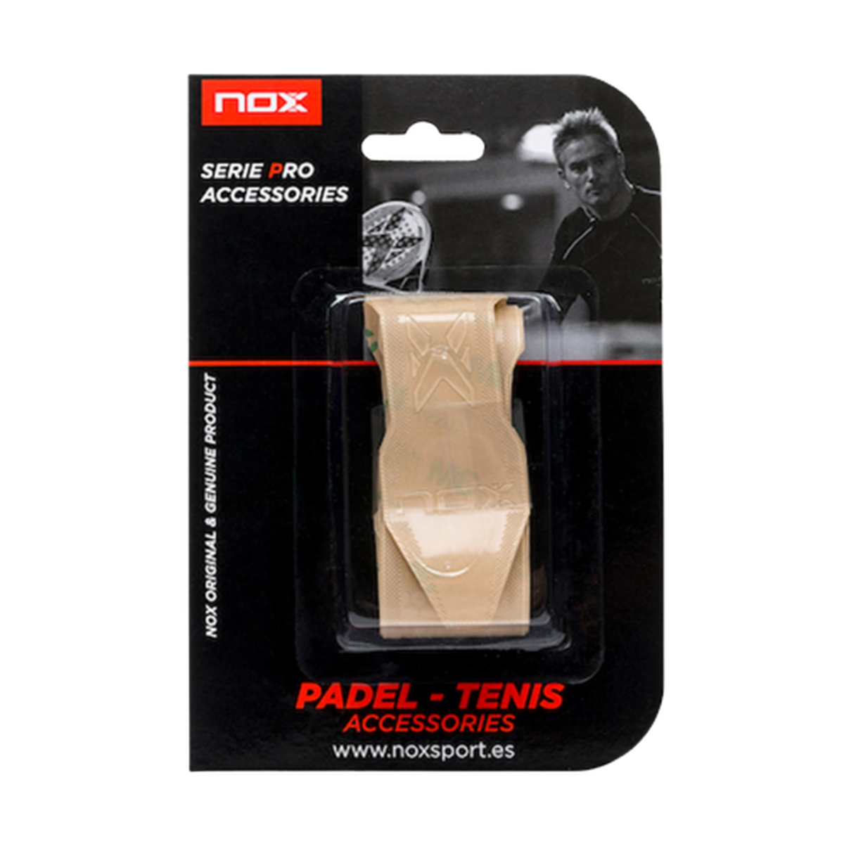 Nox Blister (1 Pc) Transparent Embossed Padel Racket Protector - Image 1