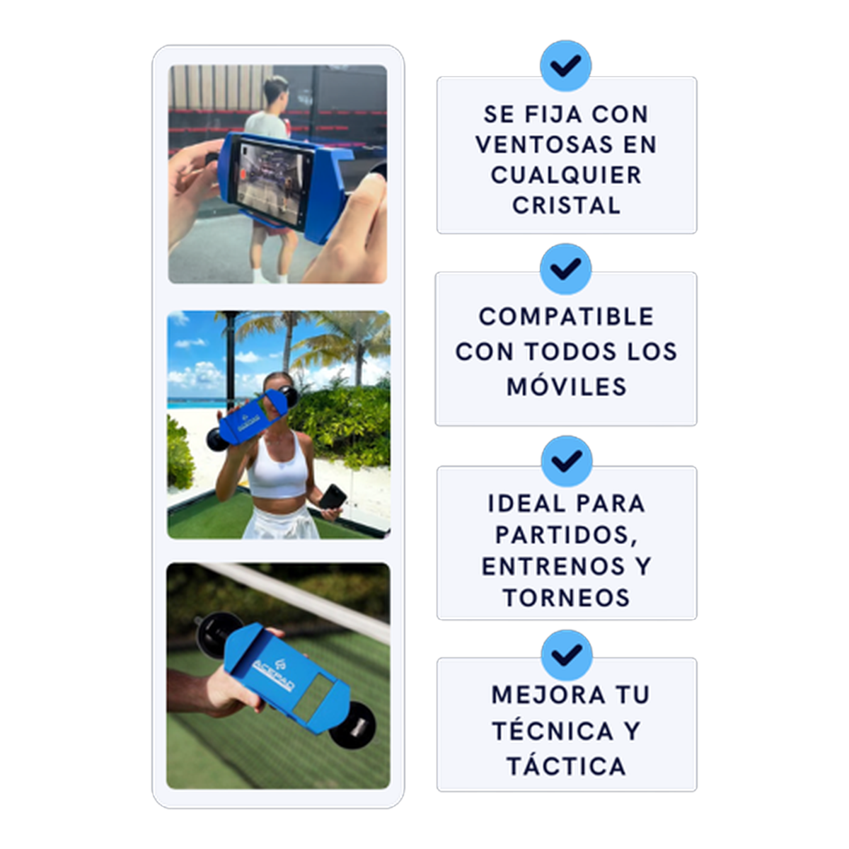 Acepad Mobile Holder for Padel Filming - Image 5