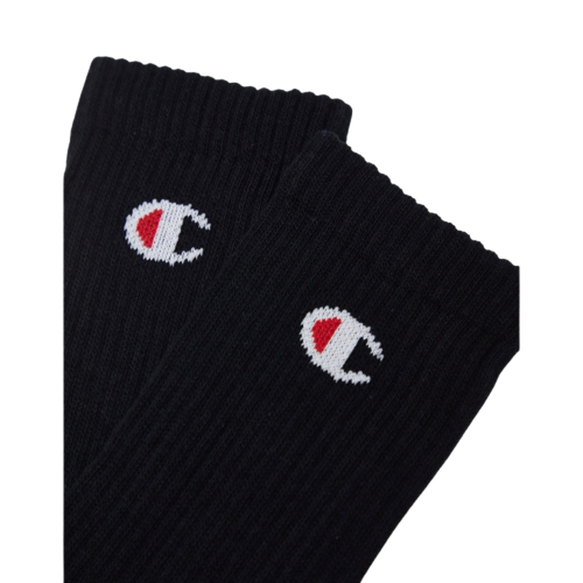 Champion Crew Padel Socks - Black - Pack of 3 - Image 2