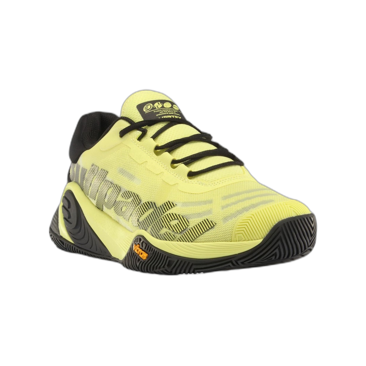 Bullpadel Vertex Vibram 24I Yellow Padel Shoes - Image 1