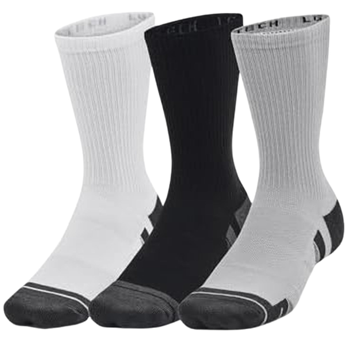 Under Armour Unisex UA Performance Tech 3pk Crew - Image 1